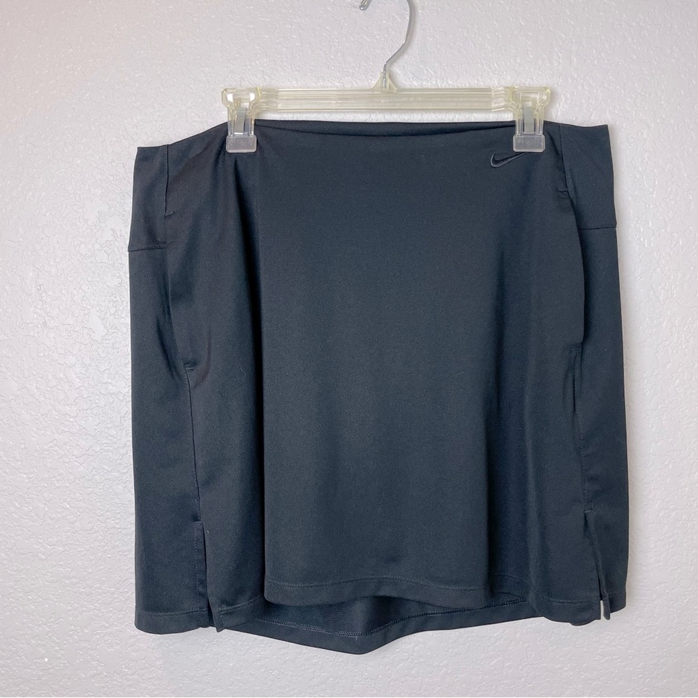 Nike Dri-Fit Black Sports Skort With Pockets Size XL